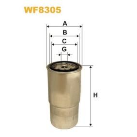 Achetez des Filtre à carburant WIX FILTERS WF8305 à prix pour 50,51 €