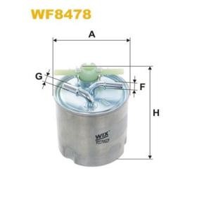 Kjøp Drivstoffilter av WIX FILTERS WF8478 til den lave prisen 600,33 NOK