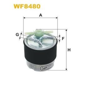 Kjøp Drivstoffilter av WIX FILTERS WF8480 til den lave prisen 1271,62 NOK