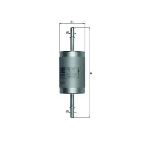 Compre Filtro de combustível da MAHLE ORIGINAL KL 181 a um preço baixo por 15,48 €