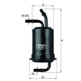 Kraftstofffilter KL 487
