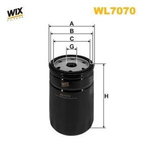 Ölfilter WL7070 für A6 Avant (4F5, C6) für 4,81 CHF