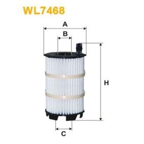 Osta Öljynsuodatin WIX FILTERS:llä WL7468 edullisesti hintaan 28,12 €