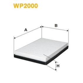 Acquista Filtro abitacolo da WIX FILTERS WP2000 a buon mercato per soli 15,27 €
