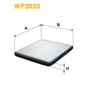 Kjøp Kupefilter av WIX FILTERS WP2020 til den lave prisen 238,97 NOK