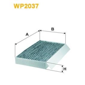 Kjøp Kupefilter av WIX FILTERS WP2037 til den lave prisen 314,76 NOK