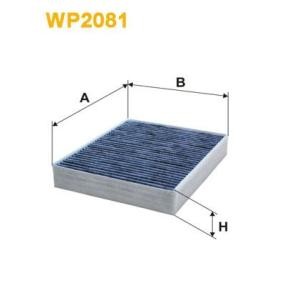 Compre Filtro, ar do habitáculo da WIX FILTERS WP2081 a um preço baixo por 32,87 €
