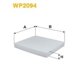 Køb Pollenfilter af WIX FILTERS WP2094 til den lave pris 138,36 DKK