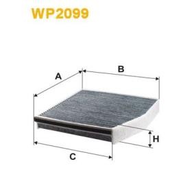 Osta Suodatin, sisäilma WIX FILTERS:llä WP2099 edullisesti hintaan 51,06 €