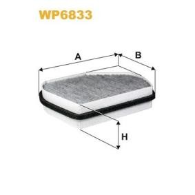 Køb Pollenfilter af WIX FILTERS WP6833 til den lave pris 280,16 DKK