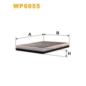 Comprar Filtro de habitáculo de WIX FILTERS WP6955 a bajo precio de 54,28 €