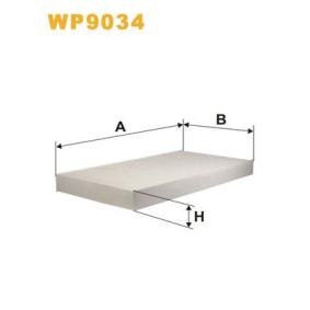 Køb Pollenfilter af WIX FILTERS WP9034 til den lave pris 127,52 DKK