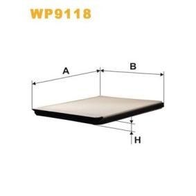 Köp Kupéfilter av WIX FILTERS WP9118 till det låga priset 288,95 kr
