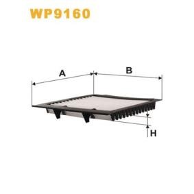 Köp Kupéfilter av WIX FILTERS WP9160 till det låga priset 309,00 kr