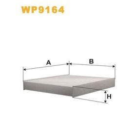 Achetez des Filtre d'habitacle WIX FILTERS WP9164 à prix pour 27,56 €