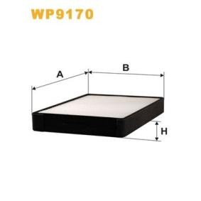 Köp Kupéfilter av WIX FILTERS WP9170 till det låga priset 440,03 kr