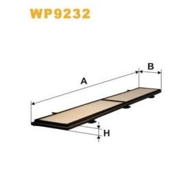 Compre Filtro, ar do habitáculo da WIX FILTERS WP9232 a um preço baixo por 31,13 €