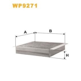 Achetez des Filtre d'habitacle WIX FILTERS WP9271 à prix pour 50,94 €