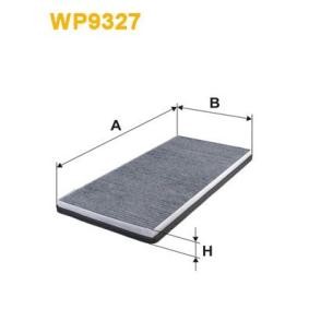 Köp Kupéfilter av WIX FILTERS WP9327 till det låga priset 493,69 kr