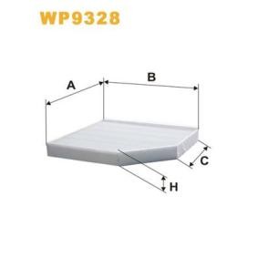 Køb Pollenfilter af WIX FILTERS WP9328 til den lave pris 177,20 DKK