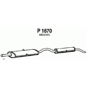 Mittel- / Endschalldämpfer CHS-129