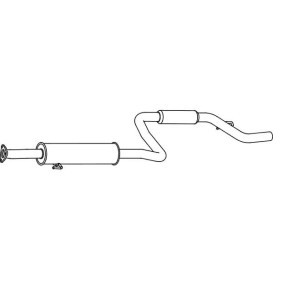 Mittelschalldämpfer HOS-230