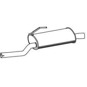Endschalldämpfer HOS-231