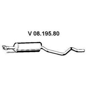 Vorschalldämpfer für OPEL von VEGAZ