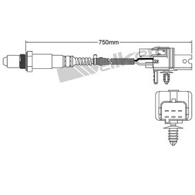 Achetez des Sonde lambda VEGAZ ULS-418 à prix pour 273,16 €