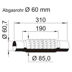 Flexrohr, Abgasanlage von VEGAZ