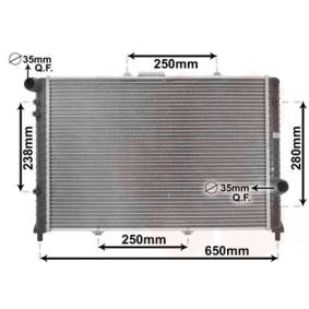 Acquista Radiatore motore da VAN WEZEL 01002091 a buon mercato per soli 245,43 €