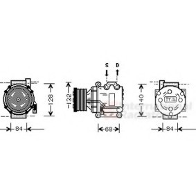 Acquista Compressore aria condizionata da VAN WEZEL 0200K157 a buon mercato per soli 715,28 €