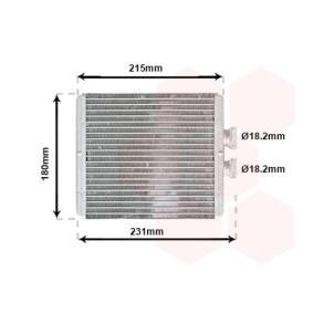 Acquista Scambiatore calore per riscaldamento abitacolo da VAN WEZEL 03006198 a buon mercato per soli 61,03 €
