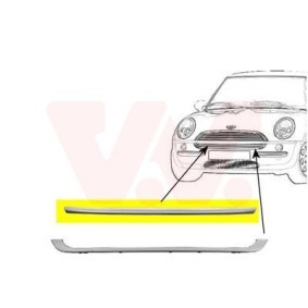 Comprar Rejilla de ventilación, parachoques de VAN WEZEL 0502482 a bajo precio de 27,35 €