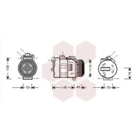 Acquista Compressore aria condizionata da VAN WEZEL 0600K237 a buon mercato per soli 800,97 €