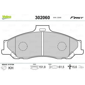 Compre Pastilhas de travão de VALEO online para BT-50 Camião de plataforma/chassis (CD, UN) a preços moderados