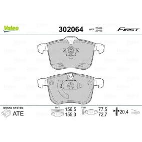 Bremsbeläge 302064 von VALEO günstig für 34,98 € online kaufen