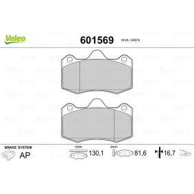 Compre Pastillas de freno de VALEO online para Exige Cabrio a precios moderados