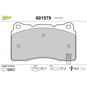 Acquista Kit pastiglie freni da VALEO 601579 a buon mercato per soli 52,95 €
