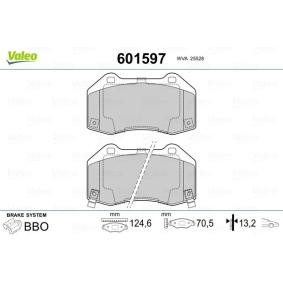 Bremsbeläge 601597 von VALEO günstig für 63,31 € online kaufen