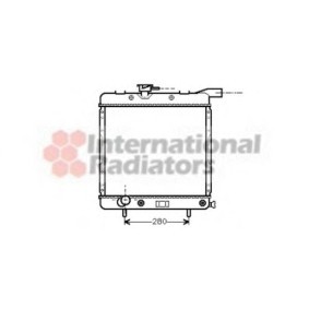 Achetez des Radiateur du moteur VAN WEZEL 07002070 à prix pour 331,19 €