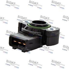 Drosselklappenpotentiometer von SIDAT