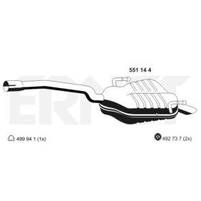 Endschalldämpfer 551144 für LANCIA
