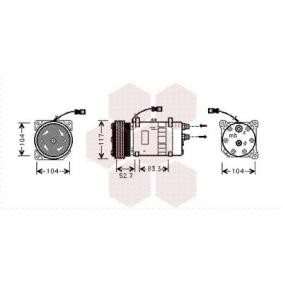 Acquista Compressore aria condizionata da VAN WEZEL 0900K222 a buon mercato per soli 288,04 €
