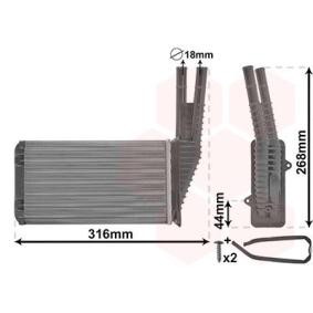 Comprar Radiador de calefacción de VAN WEZEL 09006313 a bajo precio de 16,50 €