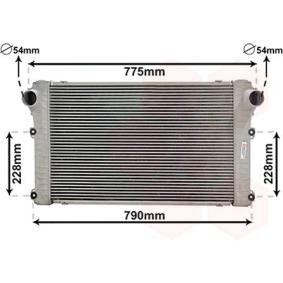 Köp Intercooler av VAN WEZEL 53014700 till det låga priset 3357,82 kr