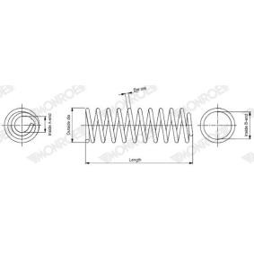 Acquista Molle ammortizzatori da MONROE SP4098 a buon mercato per soli 72,24 €