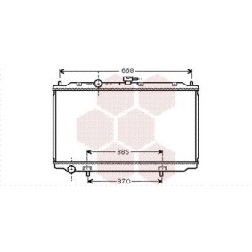 Acquista Radiatore motore da VAN WEZEL 13002224 a buon mercato per soli 181,70 €