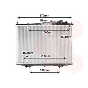 Acquista Radiatore motore da VAN WEZEL 13002266 a buon mercato per soli 210,88 €