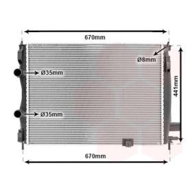 Acquista Radiatore motore da VAN WEZEL 13002287 a buon mercato per soli 148,50 €